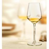 12x Luxe wijnglazen voor witte wijn 380 ml Carre - 38 cl - Witte wijn glazen - Wijn drinken - Wijnglazen van glas