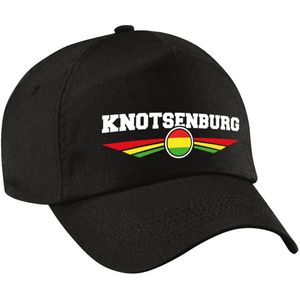 Carnaval Knotsenburg pet zwart voor dames en heren - Nijmegen carnaval baseball cap