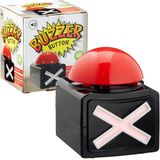 Buzzer drukknop met rood kruis - Quiz knoppen - Drukknoppen - Buzzers - Spelbenodigdheden