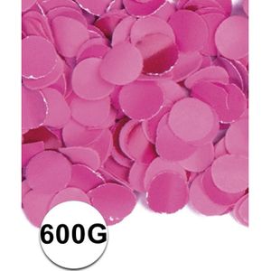 Fuchsia roze confetti 600 gram