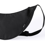 Heuptas of schoudertas Stiva - verstelbaar - zwart - polyester - 1 vaks -  volwassenen - voor vrije tijd en op reis