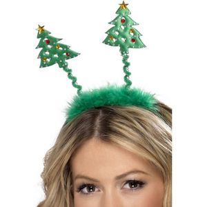 3x stuks kerstboom diadeem