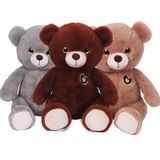 Sandy Knuffel - Teddybeer - bruin - beren knuffels - pluche - 28 cm