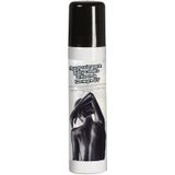 Guirca Haarspray/bodypaint spray - 2x kleuren - zilver en zwart - 75 ml