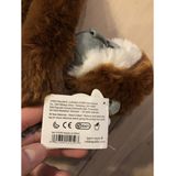 Pluche bruine gibbon aap/apen knuffel 51 cm - Hangaap jungledieren knuffels - Speelgoed voor kinderen