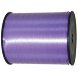 2x rollen cadeaulint/sierlint in de kleur lavendel paars 5 mm x 500 meter - Krul linten voor bloemen/ballonnen