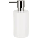 Spirella Badkamer accessoires set - WC-borstel/zeeppompje - porselein - ivoor wit - Luxe uitstraling