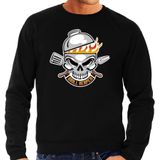 Reaper bbq / barbecue sweater zwart - cadeau trui voor heren - verjaardag / vaderdag kado
