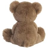 Aurora Eco Nation pluche knuffeldier teddybeer - bruin - 28 cm - bosdieren thema speelgoed