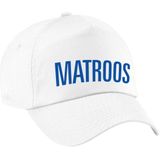 Matroos/Matrozen verkleed pet/cap 2x wit volwassenen - Matrozenhoedjes