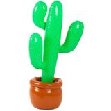 Opblaasbare cactus in pot 85 cm - Opblaasfiguur cactus