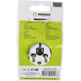 Benson Stopcontact splitter - met 2 USB-A en 2 USB-C - oplader voor Iphone / Samsung