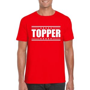 Toppers Topper t-shirt rood heren