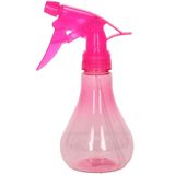 Waterverstuivers/spuitflessen 250 ml roze - Plantenspuiten/schoonmaakspuiten