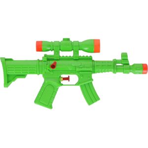 Waterpistool/waterpistolen groen 29 cm