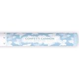 3x Confetti kanon witte vlinders 40 cm - confetti shooter / party popper