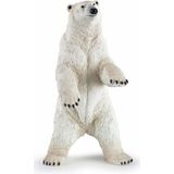 Plastic speelgoed figuur staande ijsbeer 7 cm