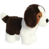 Pluche Dieren Knuffels Beagle Hond van 21 cm - Knuffeldieren Honden Speelgoed