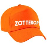 Zottekop fun pet oranje voor dames en heren - zottekop baseball cap -  EK WK / Koninsdag