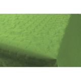 2x Lichtgroen papieren tafellaken/tafelkleed 800 x 118 cm op rol - Licht groene thema tafeldecoratie versieringen