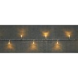 Set van 3x stuks kerstverlichting warm wit 40 lampjes 400 cm lichtsnoer met timer - Boomverlichting/kerstverlichting/feestverlichting