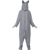 Onesie wolf voor volwassenen