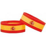 Espana/Spanje supporters baseballcap volwassenen met 2x vlag armbanden