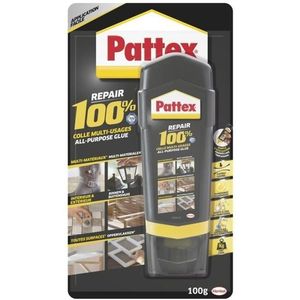 Pattex alles-in-een 100 procent repair lijm - 100 gram - contactlijm / reparatielijm