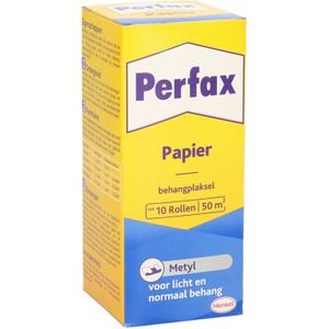 Perfax metyl behanglijm voor licht tot normaal behang 125 gram - Behangen - Behangplaksel - Papier mache - Surprises