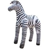 Opblaasbare zebra 81 cm