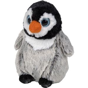 Pluche Pinguin kuiken knuffeldier van 14 cm - Speelgoed dieren knuffels cadeau voor kinderen