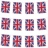 3x Union Jack vlaggenlijnen 10 meter - Engeland/Britse feestartikelen - Vlaggetjes/slingers versiering