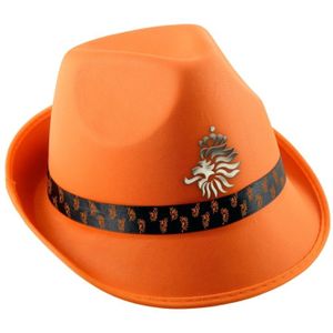 Oranje KNVB trilby hoed