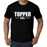 Toppers in concert Grote maten Topper XXL t-shirt zwart - plus size heren
