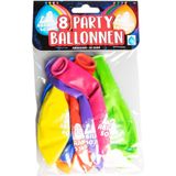 Paperdreams Ballonnen - Abraham/50 jaar feest - 24x stuks - diverse kleuren - 30 cm