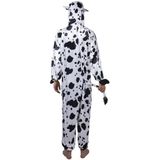 Koeien dieren verkleed kostuum voor kinderen - onesie zwart/wit