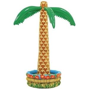 Opblaasbare palmboom tropische drankkoeler 180 cm - Hawaii thema feestartikelen
