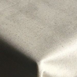 Luxe buiten tafelkleed/tafelzeil cremewit 140 x 250 cm rechthoekig - Tafellinnen - Katoen met teflon coating - Tuintafelkleed tafeldecoratie