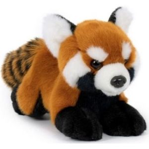 Rode panda knuffel - pluche - 20 cm - Pandabeer knuffels