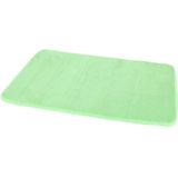 Groene sneldrogende badmat 40 x 60 cm rechthoekig - Sneldrogende badkamermat - Badmatten - Badkamerkleedje