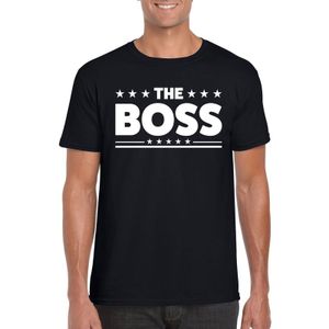 The boss heren shirt zwart - Heren feest t-shirts