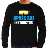 Apres ski trui Apres ski instructor zwart  heren - Wintersport sweater - Foute apres ski outfit/ kleding/ verkleedkleding