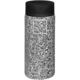 Decoratie/hobby stenen grijs - 3x potjes - 750 gram - Aquarium en vazen vulling