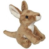 Pluche Kangoeroe Knuffel 15 cm