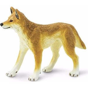 Plastic speelgoed figuur dingo wilde hond 10 cm