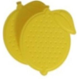 2x stuks ijsblokjes citroen herbruikbaar - Plastic ijsblokjes - Verkoeling artikelen - Gekoelde drankjes maken