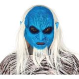 White walker horror masker van latex - Halloween verkleed maskers - Enge maskers