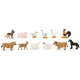 Plastic speelgoed figuren boederij dieren - boerderij diertjes