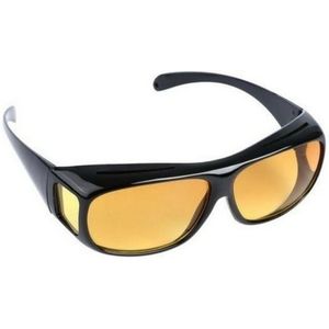 Nachtzicht bril zwart - volwassenen - nachtblind bril / nachtbril  (zonnebrillen) | BESLIST.nl | € 4,99 bij Shoppartners.nl