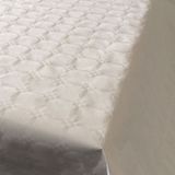 3x Wit papieren tafellaken/tafelkleed 800 x 118 cm op rol - Witte thema tafeldecoratie versieringen